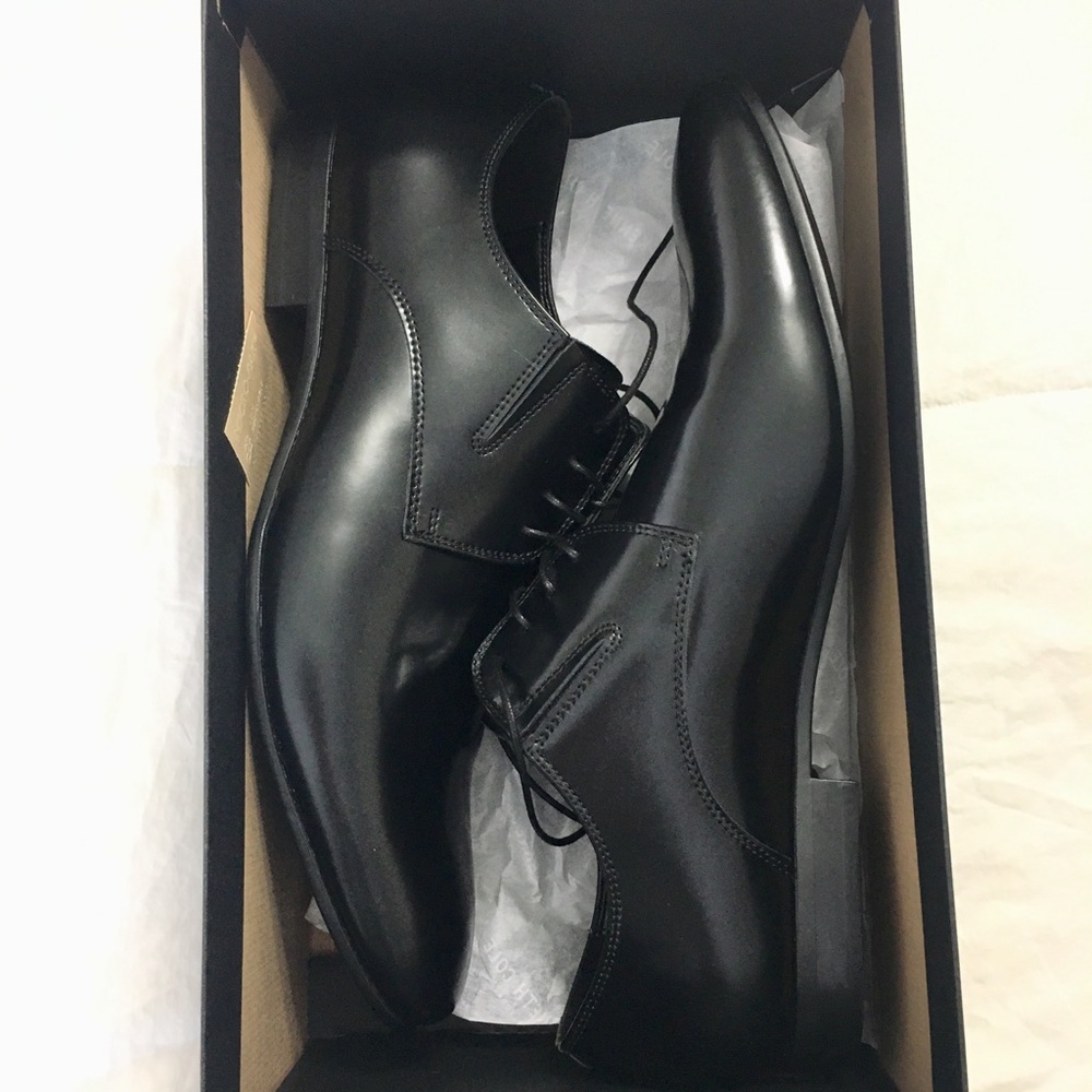 Kenneth Cole | Mix-Er Black Oxford Dress Shoes - Picture 6 of 7